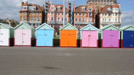 Brighton Hove beach huts Rumi